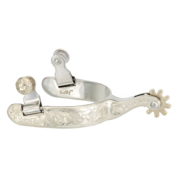 Kelly Silver Star Antique Brown Childs Bumper Spur Kelly Silver Star Antique Brown Childs Bumper Spur